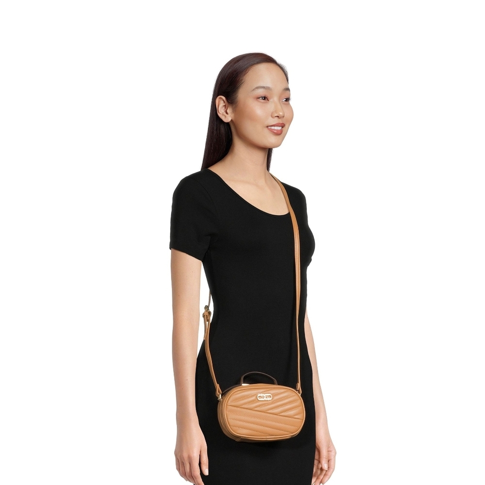 Time and Tru Tan Crossbody Bag